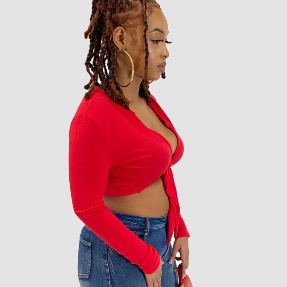 Red Cross Top - Picture 3 of 4